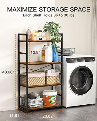  IDEALHOUSE Over The Washer and Dryer Storage Shelf