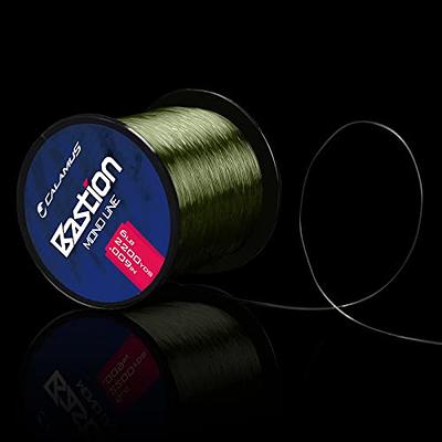  ThornsLine Force Monofilament Fishing Line - Superior  Saltwater Mono Leader Materials - Exceptional Strength Nylon Fishing Line  2-100lb, Abrasion Resistant Mono Line
