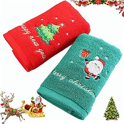 Patelai 4 Pack Christmas Kitchen Towels Buffalo Plaid Dish Towels Winter  Hand Towels Farmhouse Tea Towels Housewarming Gifts Christmas Decorations  for