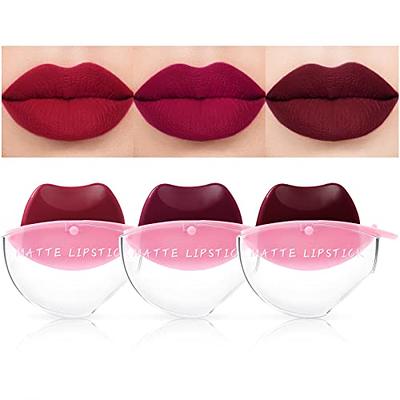  KIMIEYE 12Pcs Velvet Matte Liquid Lipstick Set, Waterproof  Long Lasting Quick-drying Non-Stick Cup Nude Lip Stain Kit, Up to 24H Wear,  Professional Lip Makeup Gift Kit for Women (SET A) 