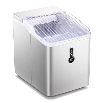 ZAFRO Ice Maker Countertop Ice Machine, 2 Sizes S/L 8 Bullet Ice