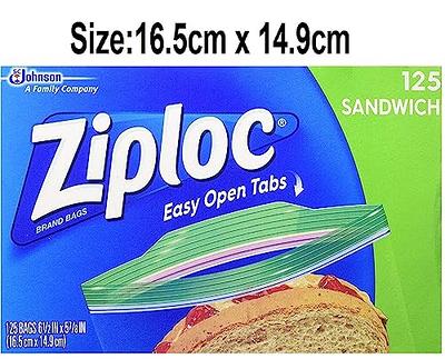 Glad Zipper Freezer Bags, Gallon, 15 Bags/Box (57034)
