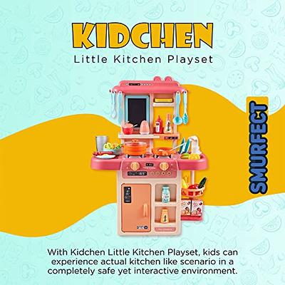 Children's Mini Kitchen Complete Cooking Girl Small Kitchen Set