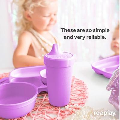  Re Play Made in USA 10 Oz. Sippy Cups for Toddlers, Pack of 6 -  Reusable Spill Proof Cups for Kids, Dishwasher/Microwave Safe - Hard Spout Sippy  Cups for Toddlers 3.13