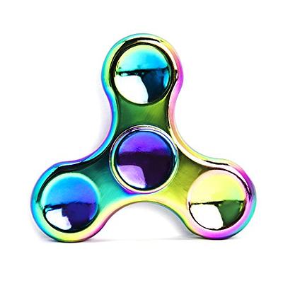 Rainbow Anti-Anxiety Fidget Spinner [Metal Spinner] Figit Hand Toy for Boredom ADHD, Kit - Yahoo Shopping