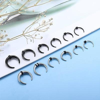 Surgical steel septum on sale horseshoe