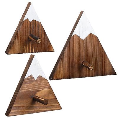 Barydat 3 Pcs Mountain Peak Wooden Wall Hooks for Hanging Rustic Coat Hooks  3 Size Wall Mount Woodland Backpack Hanger Boho Nursery Decor for Entrance  Bathroom Hallway Office Bedroom Housewarming Gift - Yahoo Shopping