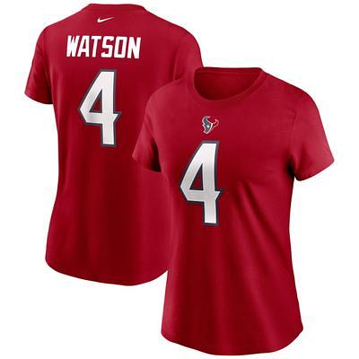 Men's Nike Deshaun Watson Orange Cleveland Browns Player Name & Number  T-Shirt