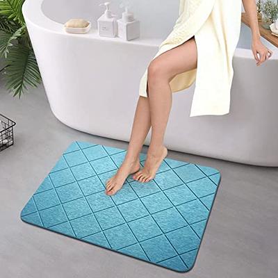  ChieFinch Diatomite Stone Bath Mat for Bathroom, Non