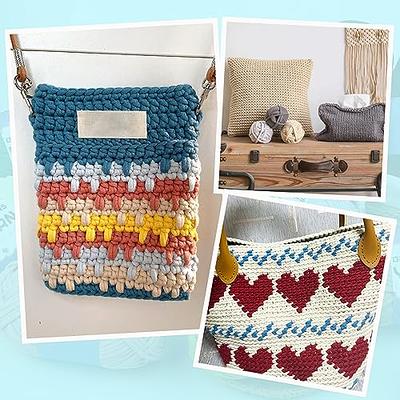 200g Easy Yarn, Yarn for Crocheting, Beginner Yarn for Crocheting with  Easy-to-See Stitches, Stitch Marker, Big Eye Blunt Needle, Crochet Yarn for  Beginners Crochet Kit (Orange) - Yahoo Shopping