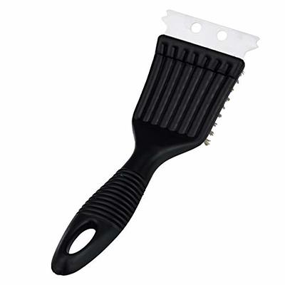 1pc Kitchen Accessories BBQ Brush Barbecue Grill Brush Stainless Steel Wire  Bristles Scraper BBQ Grate Cleaner BBQ Accessories Tools