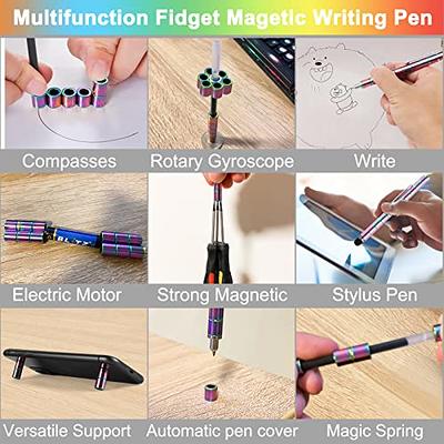 Moonhua Magnetic Pen Fidget Toy, Black Magnet Metal Writing Pen Toy for  Anxiety Relief, DIY Multifunctional Decompression Pen for Kids Adults, Idea  Gift for Christmas Classroom Teens Party Supplies - Yahoo Shopping