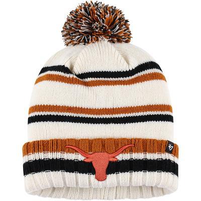 Youth Black Cincinnati Bengals Jacquard Cuffed Knit Hat with Pom