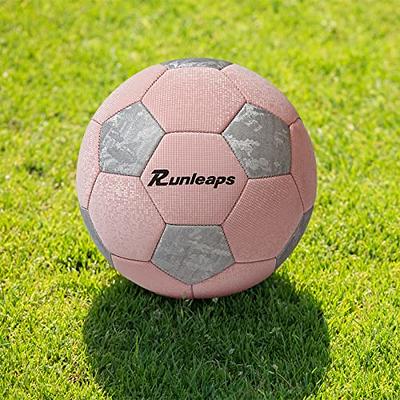 Runleaps Soccer Ball Size 3 for Kids, Ball Toys with Star Pattern Official  Size Soccer Balls for Training, Playing, Boys, Girls, Toddlers( Blue ) :  : Juguetes y Juegos