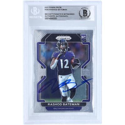 Jalen Hurts Philadelphia Eagles Autographed 2020 Panini Prizm #343 Beckett  Fanatics Witnessed Authenticated 9/10 Rookie Card - 9.5,9,9.5,8.5 Subgrades