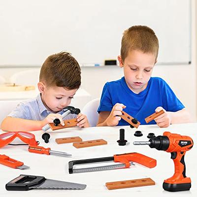 Black & Decker Junior 11 Piece Toy Tool Belt Set Kids Pretend