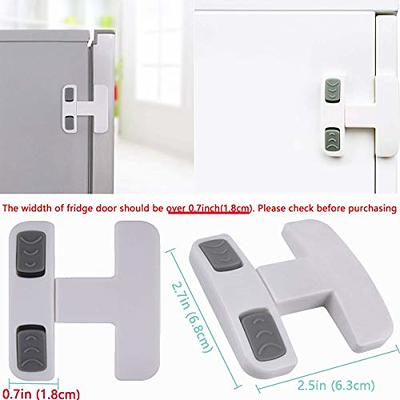  Freezer Door Lock for Kids - Refrigerator Fridge Door