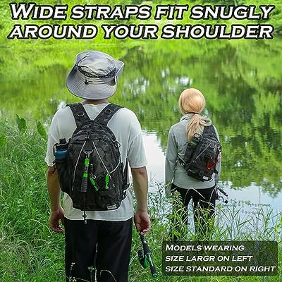 Buy Ghosthorn Fishing Tackle Backpack Storage Bag - Outdoor Shoulder  Backpack - Fishing Gear Bag Standard Incognito Camouflage at