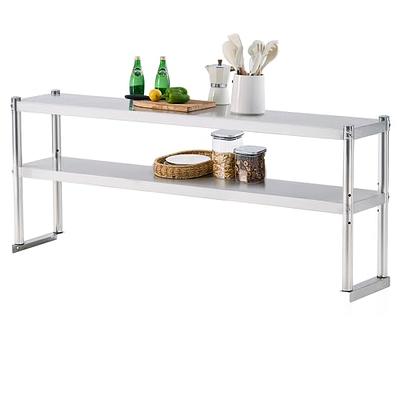 VEVOR Stainless Steel Table, 24 x 24 Inch, Heavy Duty Prep & Work