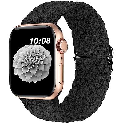 JR.DM Beaded Bracelet Compatible with Apple Watch Band 40mm 38mm 41mm  Series 9/8/7/SE/6/5/4/3/2/1 Women Girls Dressy Fancy Handmade Stretchy  Strap