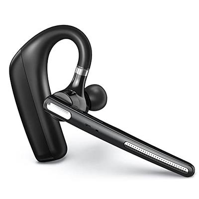 Bluetooth Headset for Cell Phones 500Hrs Standby Time with LED Charging  Case 270 Degrees Rotatable Mic Hands Free Bluetooth 5.1 Version