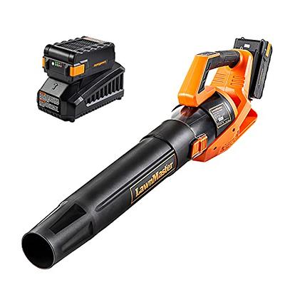 MAXLANDER Leaf Blower Cordless with Battery and Charger, 350CFM Battery  Powered Leaf Blowers for Lawn Care, 2-Speed Mode Electric Leaf Blower for  Snow Blowing 2PCS 2.0Ah Batteries Included - Yahoo Shopping