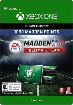 : Madden NFL 19: MUT 12000 Madden Points Pack - Xbox One