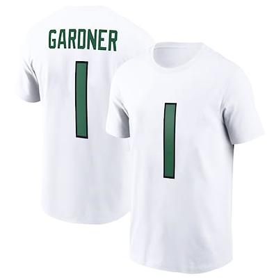 Sauce Gardner #1 New York Football Cotton T-Shirt Jersey (1XL, White) -  Yahoo Shopping