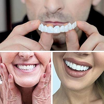 Denture Teeth Temporary Fake Teeth for Snap on Instant & Confidence Smile