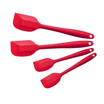 Stainless Steel Icing Spatulas Angled Cake Spatulas with 3 Cake Smoother  Scrapers- Professional Frosting Offset Spatula Set with 6, 8, 10 inch  Blades