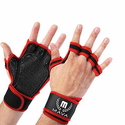  Fit Active Sports New Ventilated Weight Lifting Workout Gloves  with Built-in Wrist Wraps for Men and Women - Great for Gym Fitness, Cross  Training, Hand Support & Weightlifting : Sports