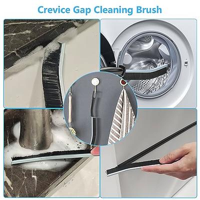 NESCCI Crevice Cleaning Brush,Hard Bristle Crevice Cleaning Brush,Gap  Cleaning Brush,Crevice Cleaning Brushes for Household Use,Bathroom Gap