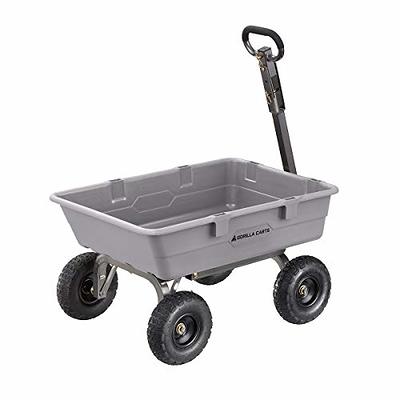 Gorilla Carts 1,400 Lb. Steel Utility Cart