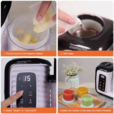 Baby Food Maker, Puree Food Processor,Steam Cook And Mixer, Warmer Machine  , All-in-one Auto Cooking, Auto Cooking & Grinding