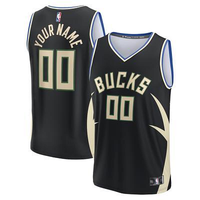 Youth Fanatics Branded Giannis Antetokounmpo Hunter Green/Black