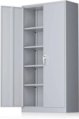 TaoHFE Bathroom Cabinet Wall Mounted Grey Designer Bathroom Wall Cabinet  Medicine Cabinet with Double Shutter Doors 3 Tier Adjustable Shelf with Towel  Rack Over The Toilet Storage Cabinet Laundry - Yahoo Shopping