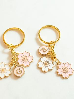 Fuqimanman2020 Cute Daisy Flower Charm Keychain