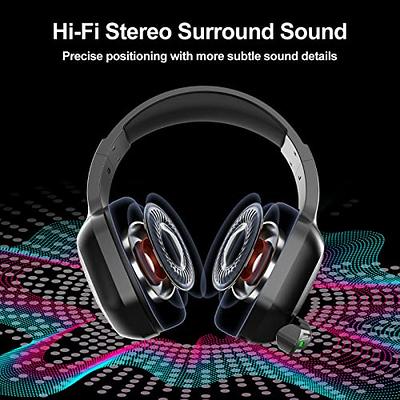 Hunterspider Gaming Noise Cancel Headset for PS4 PS5 Switch Xbox One PC  with Mic