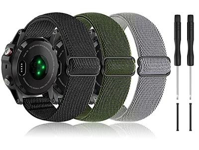 EKINGEEK 22mm QuickFit Adapter for Watch Band Compatible with Garmin Fenix  5/Fenix 5 Plus/Fenix 6/Fenix 6 Pro/Fenix 7/Approach S62/Quatix 6 - Premium  Metal Watch Band Accessories from (22mm, Black) - Yahoo Shopping