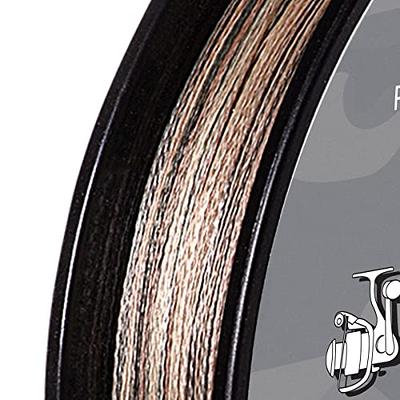 Reaction Tackle Braided Fishing Line NO Fade Black 15LB 500yd