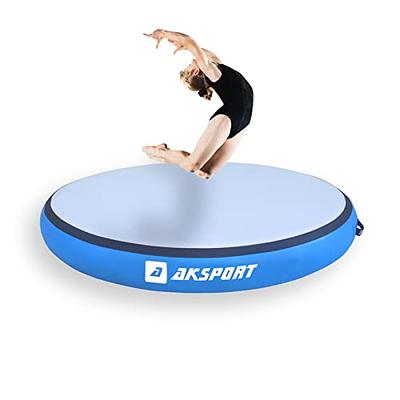 Inflatable Gymnastics Air Tumbling Track Mat 10ft 13.12ft 16ft 20ft, Tumble  Track Floor Mat with Electric Air Pump for Home Use Training Cheerleading