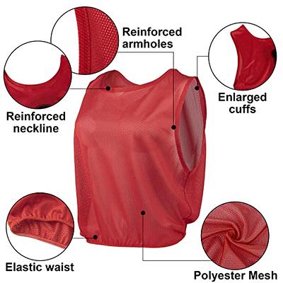 Youth drills polyester mesh practice jersey