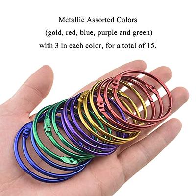 Metal Binder Rings, 20/pack, Nickel-Plated - Office One LLC