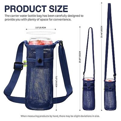 2pcs Water Bottle Holder Water Bottle Carrier With Adjustable Shoulder Strap  For Sports Hiking Camping