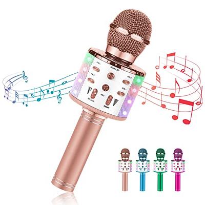 VERKB Mini Karaoke Machine for Kids, Kids Music Player Toys for Girls and  Boys, Portable Bluetooth Speaker with 2 Wireless Microphone for Kids  Toddler Home Party Birthday Gifts for Girl(Yellow) - Yahoo