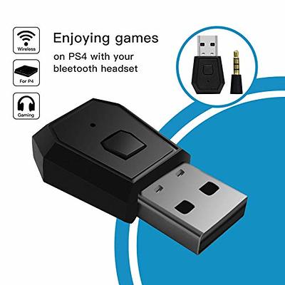 Bluetooth Adapter For PC USB Bluetooth Dongle Receiver Wireless Transfer  Compatible With Stereo Headphones Desktop Windows