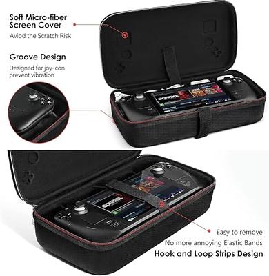 Mooroer Steam Deck Case, Steam Deck Carrying Case, Large Capacity Storage  Case for Steam Deck Console & All Accessories, Steam Deck Portable Case