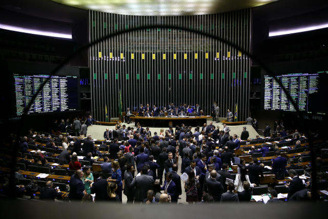 *ARQUIVO* BRASÍLIA, DF, 18-09-2019: Plenário da Câmara dos Deputados durante votação do projeto que altera a lei eleitoral, em Brasília. (Foto: Pedro Ladeira/Folhapress)