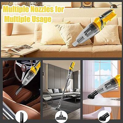 Nubrom 200W Cordless Handheld Vacuum for DEWALT 20V Max Battery(Battery Not  Included), Portable Vacuum for Pet Hair Wood Floor Carpet Sofa Car Cleaning  - Yahoo Shopping