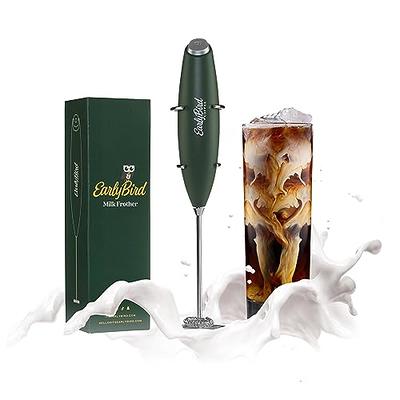 Cincred Milk Frother Handheld, Battery Operated Electric Frother